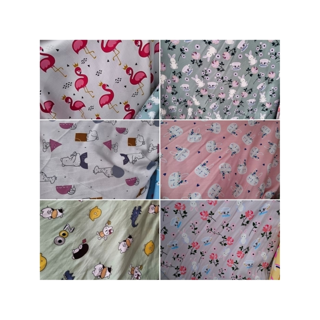 kain rayon premium - kain rayon motif kerakter - kain rayon motif anak anak - kain rayon viscose - k
