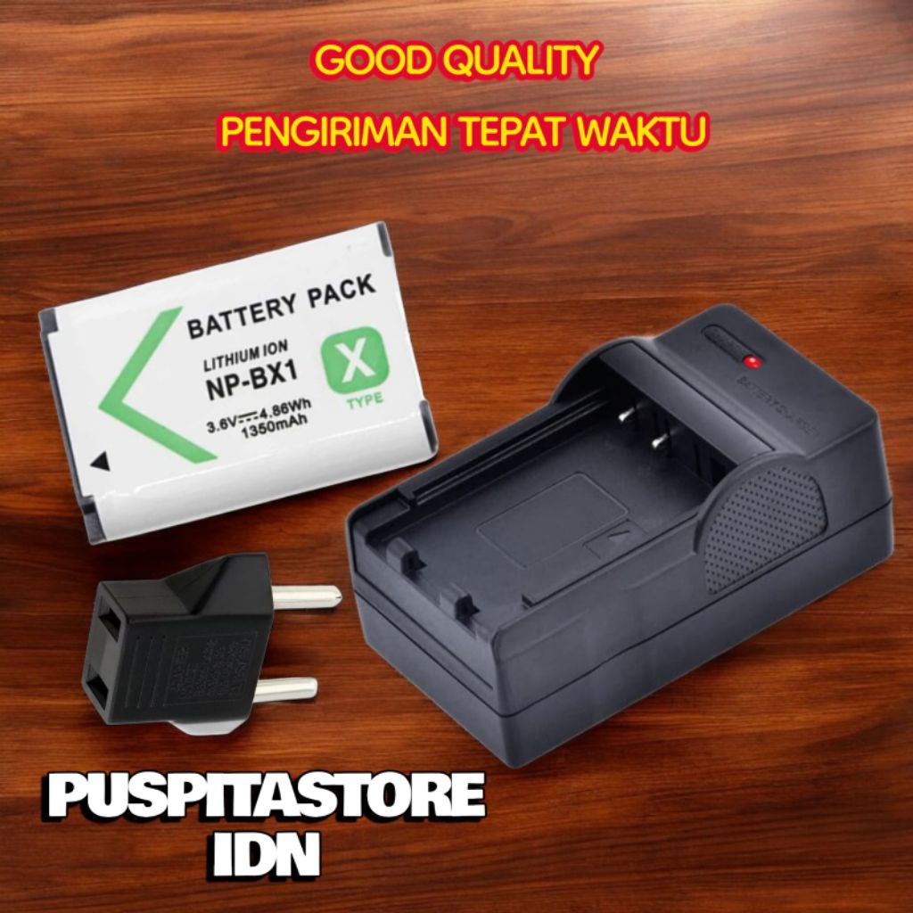 Charger & Baterai Kamera Sony RX100 I RX100II RX100III RX100IV RX100V RX100VA RX100VI RX100VII RX100