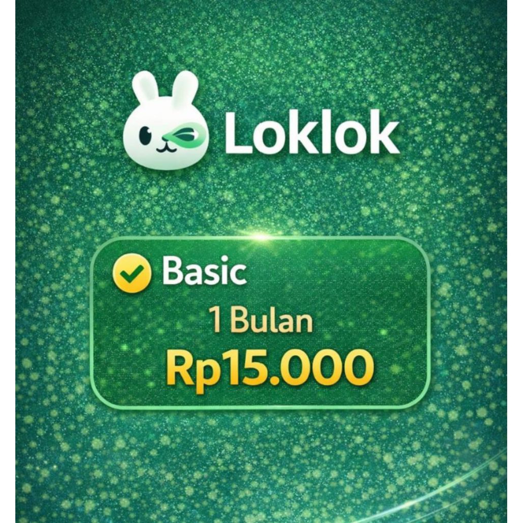 LOKLOK PREMIUM BERGARANSI