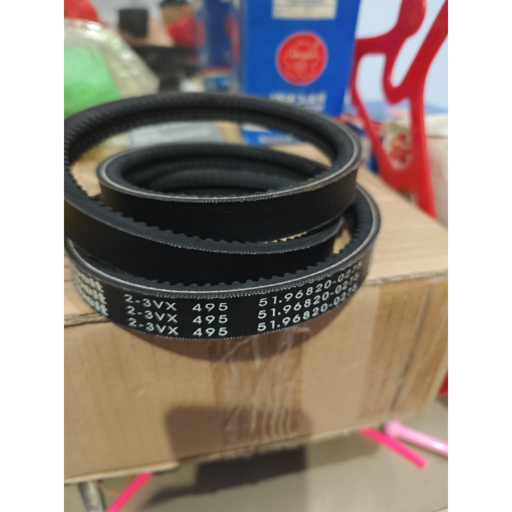 TALI KIPAS VBELT OPTIBELT MAN 51.96820-0275/2-3VX 495 V BELT GERMANY