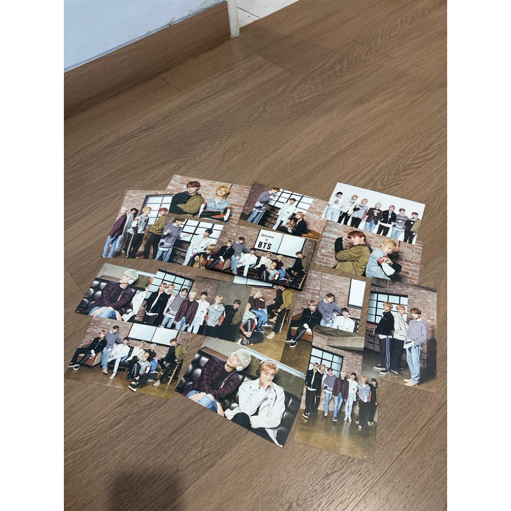 foto card bts seri black