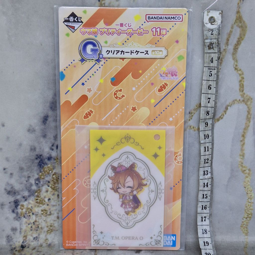 T.M. Opera O TM Uma Musume Clear Card Case Tempat Sarung Kartu Ichiban Kuji G Prize Vol 11 Umamusume