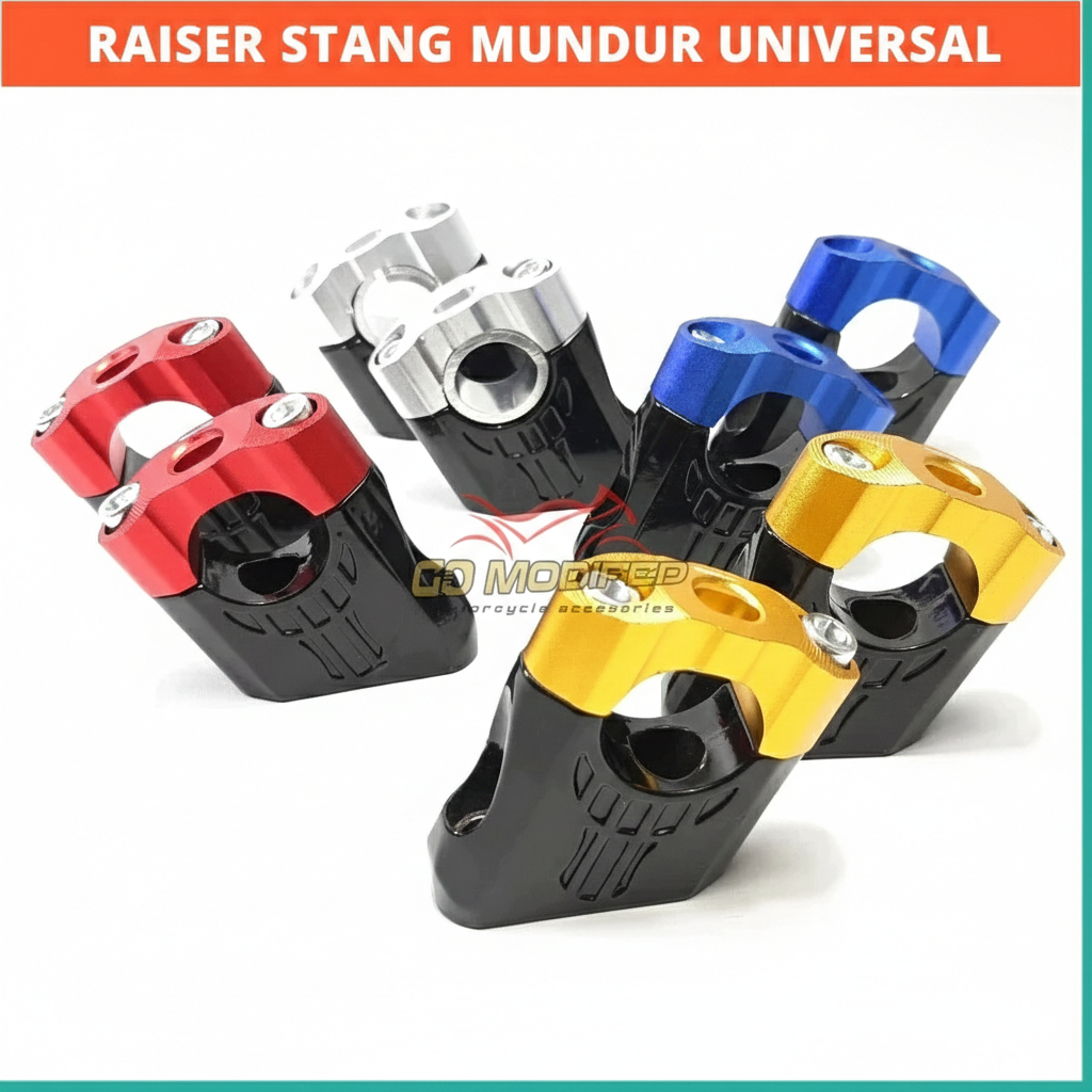 Sepasang Raiser Stang Mundur Raiser Motor Universal