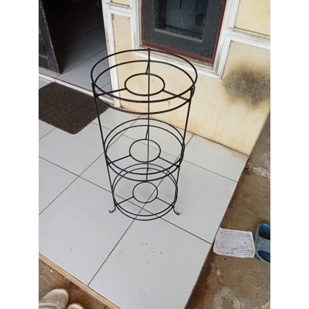 Rak susun besi Rak dapur