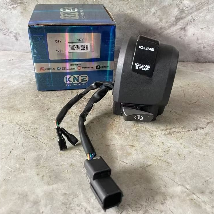(KNZ) SAKLAR KANAN HOLDER KANAN VARIO 150 VARIO 125 NEW LED 2018 ISS