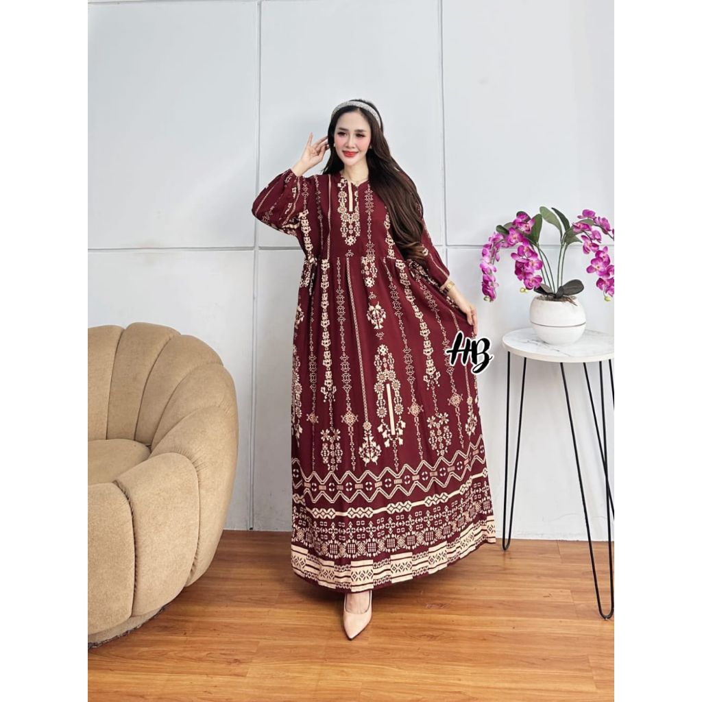 GAMIS SULTAN BAHAN RAYON BUSUI KEKINIAN