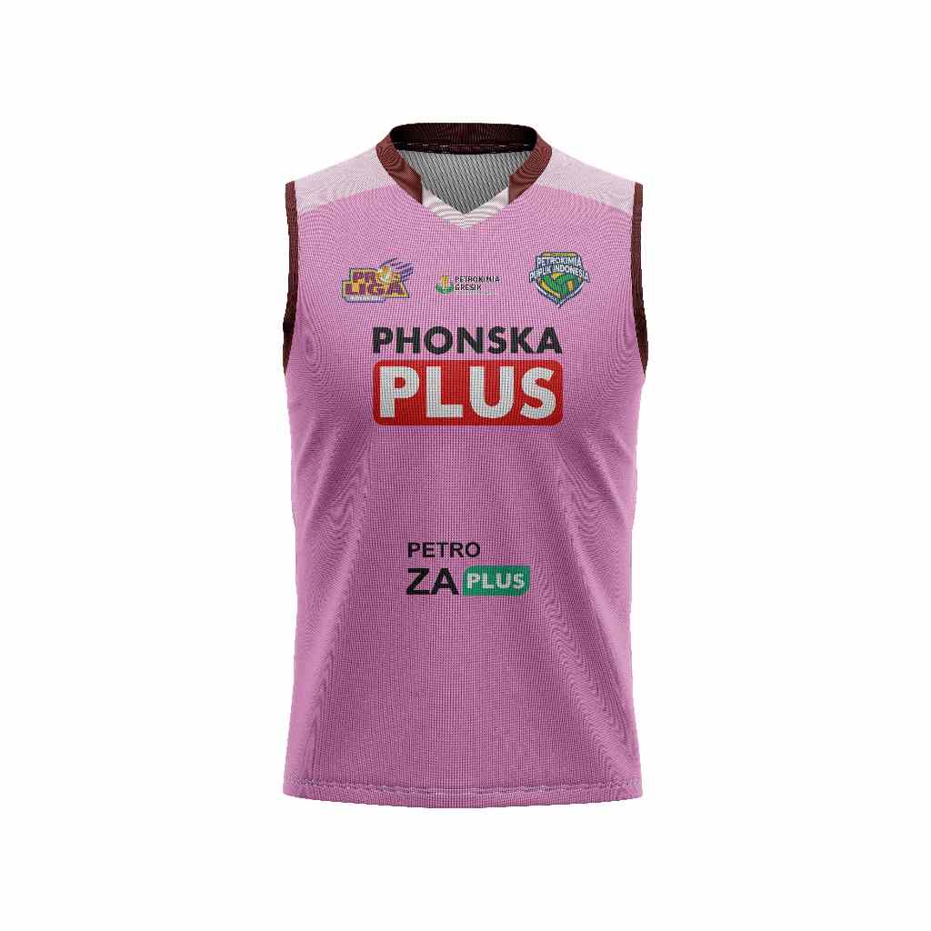 Kaos Voli Gresik Phonska Plus Pupuk Indonesia Proliga Wanita 2026/Jersey Voli Gresik Phonska Plus Pu