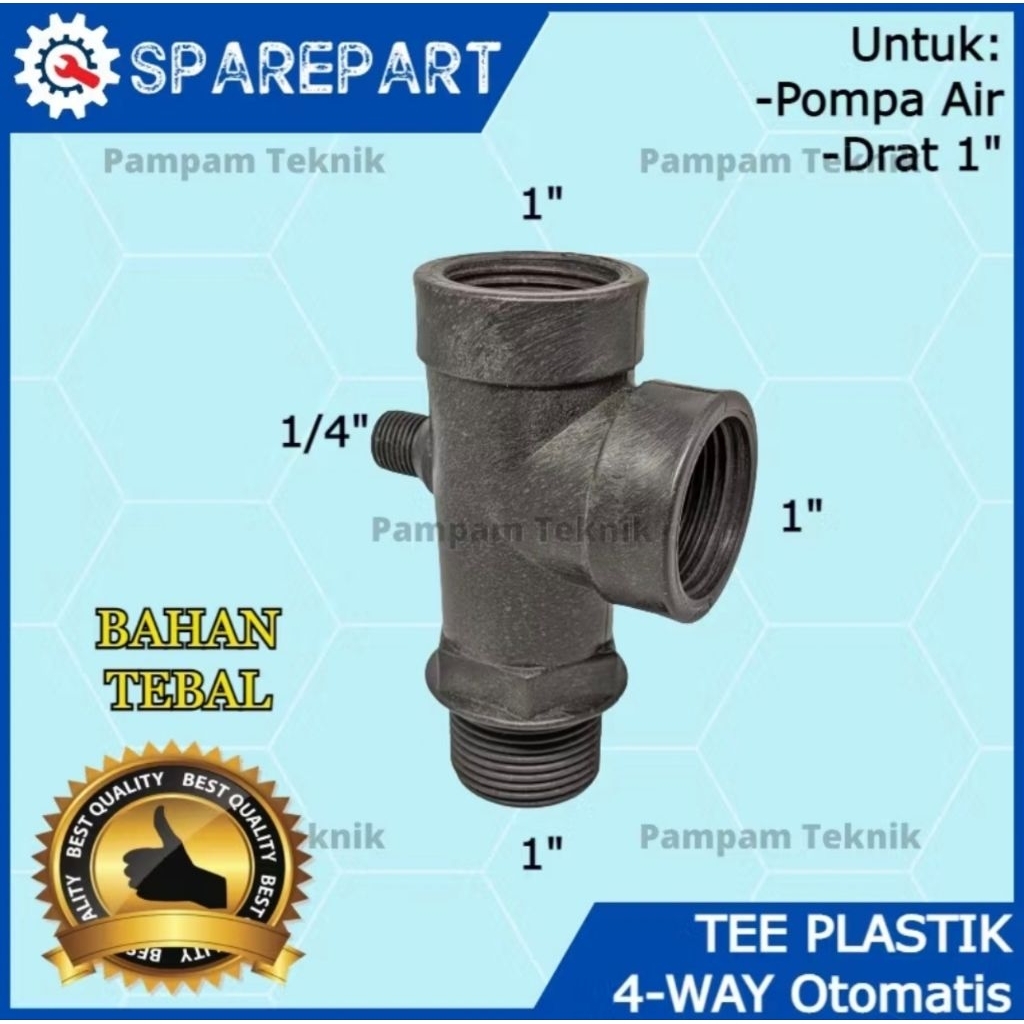 T Drat PVC Pompa Air