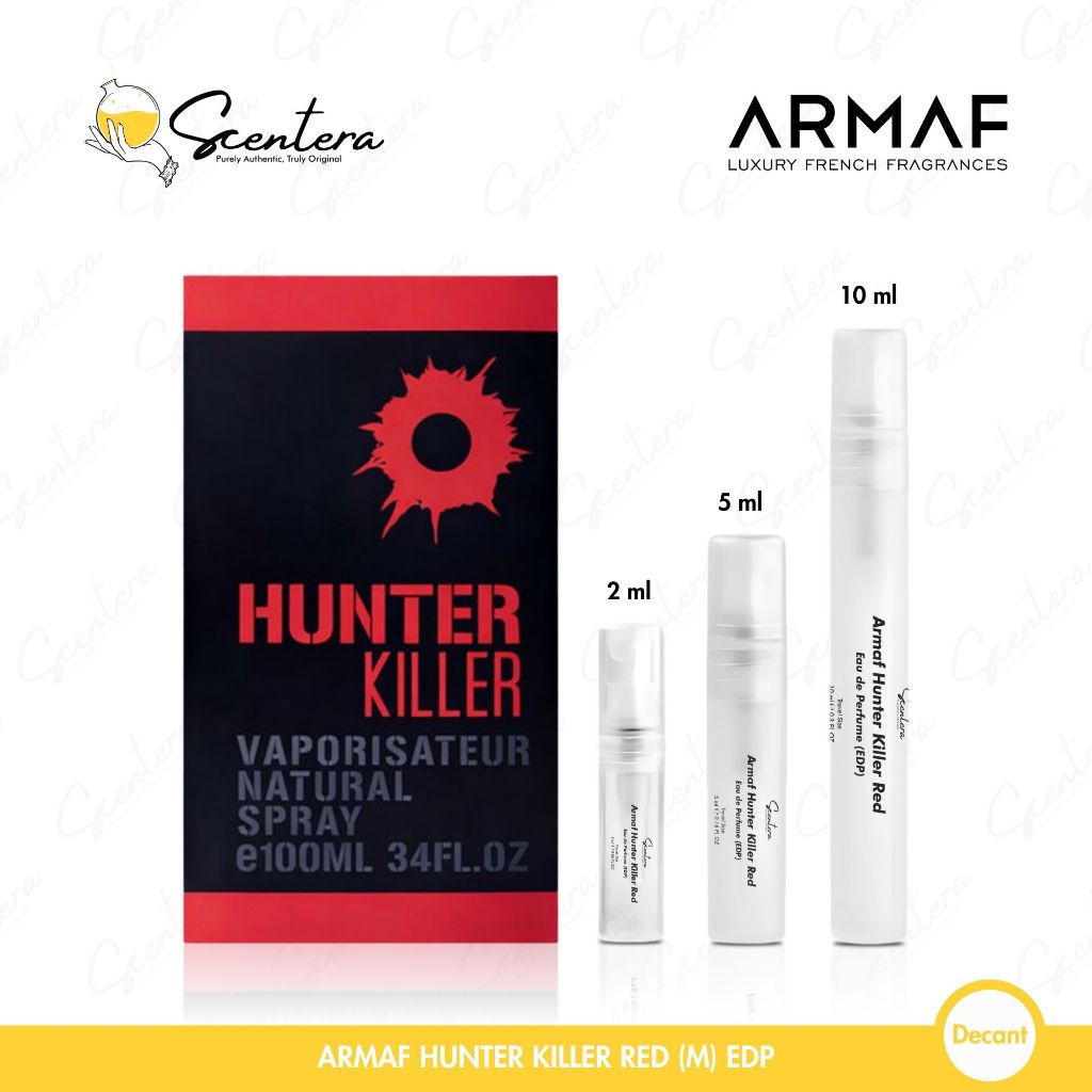 Armaf Hunter Killer Red (M) EDP Travel Size - Parfum Pria