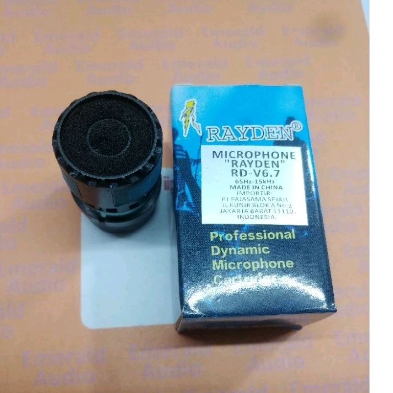 Spool Mic Rayden seri RD-V6.7 Spul Microphone Dynamic Rayden Spool Mic Karaoke