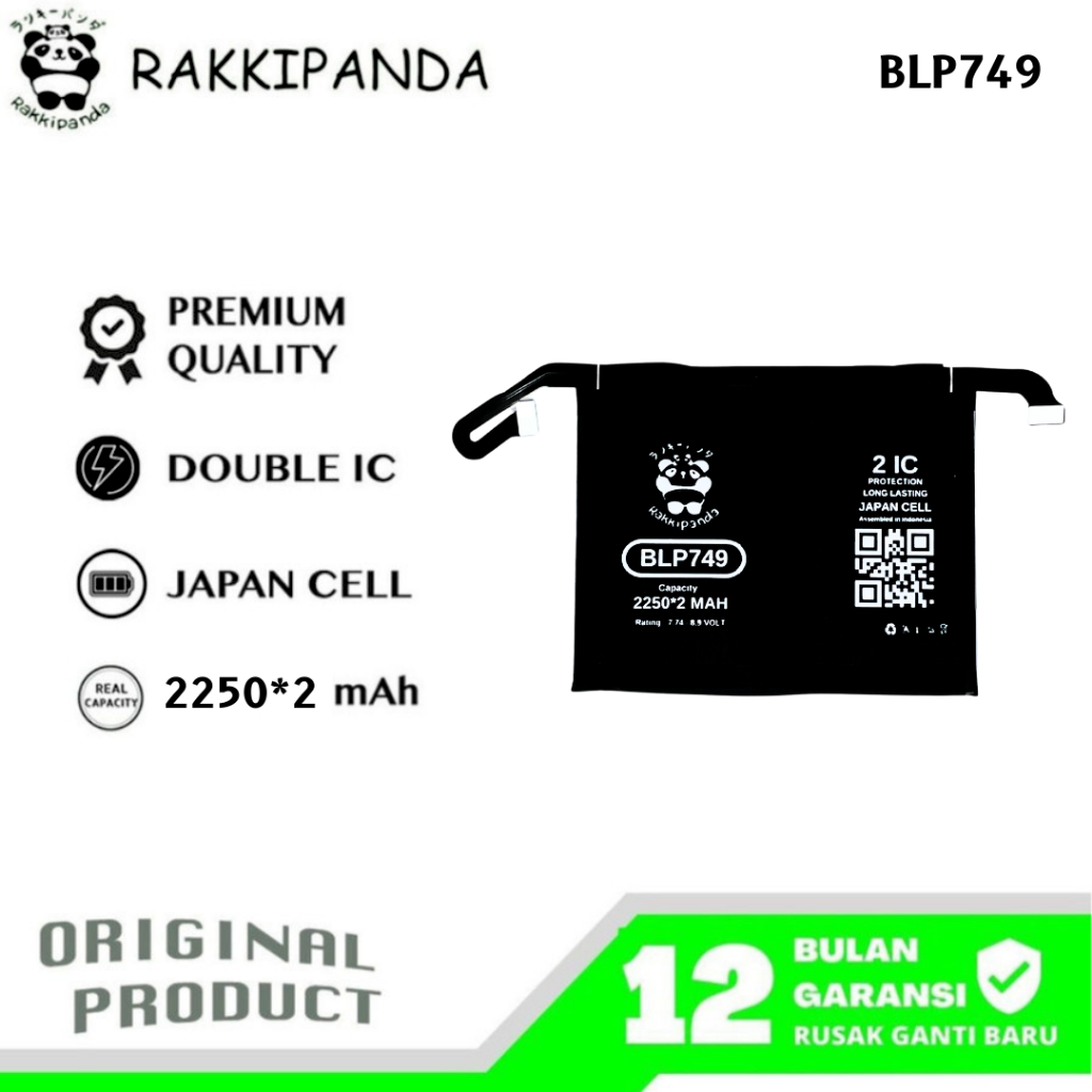 RakkiPanda - BLP749 Realme X2 Pro Batre Batrai Baterai