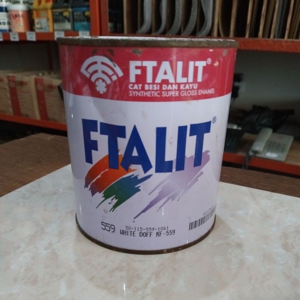 FTALIT Cat Besi dan Kayu 1 kg Kode 559 (50-115-559-1061)