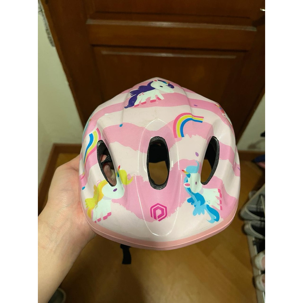 preloved helm sepeda anak polygon