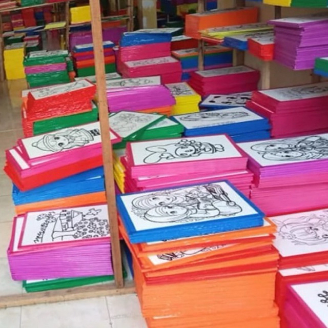 Isi 12 styrofoam lukis anak | Gabus Lukis | sterofom