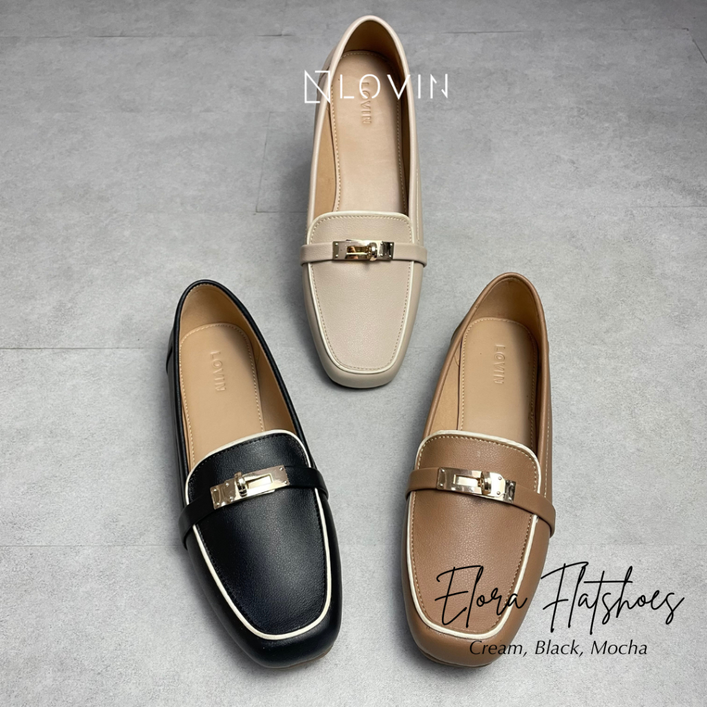 ELORA FLATSHOES  - Lovin Sepatu Wanita / Core Collection