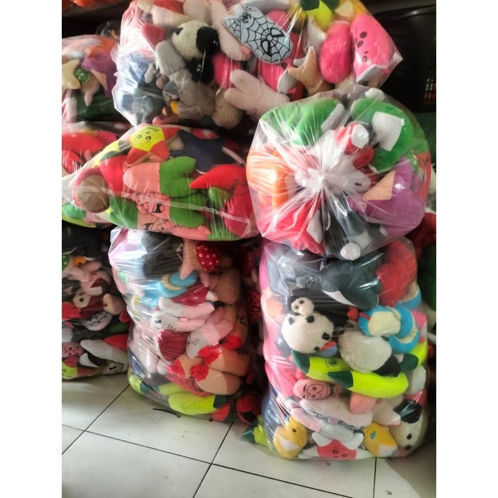 BONEKA CAPIT KARAKTER BIASA 1 BALL ISI 100PCS