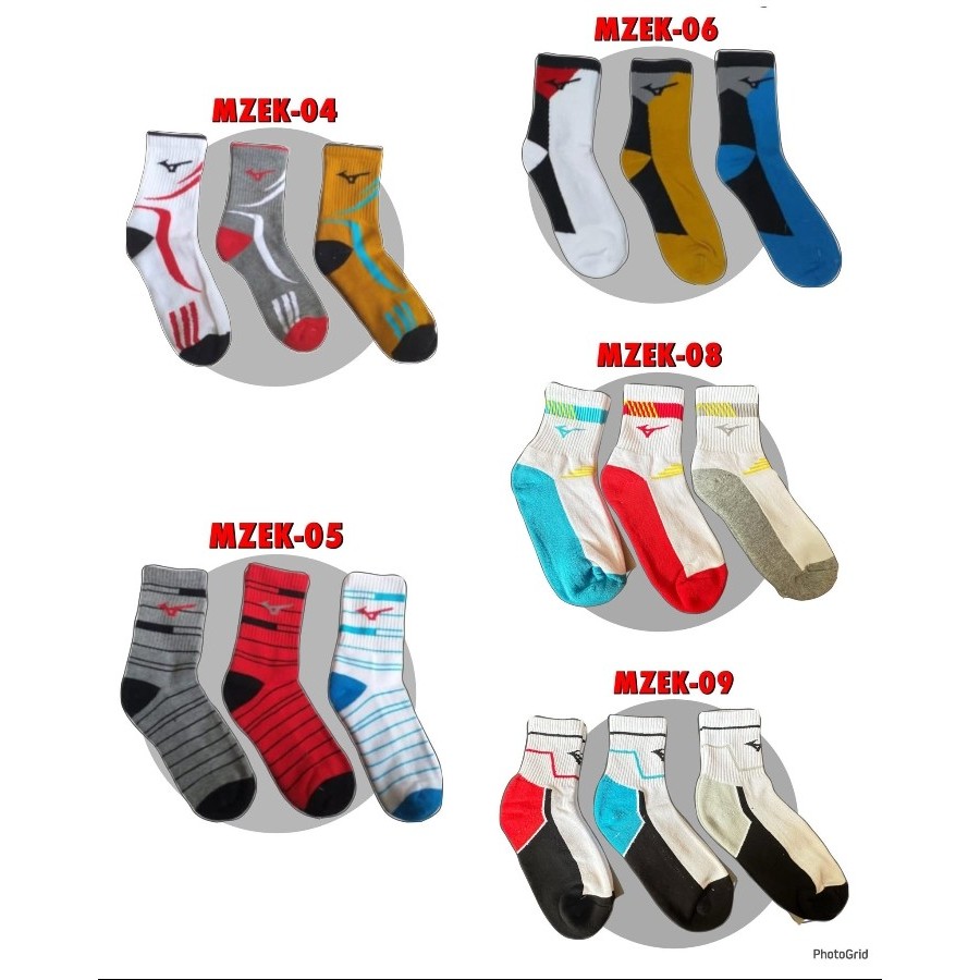 Kaos Kaki Olahraga / Kaos Kaki Volly / Kaos Kaki Pria dan Wanita / Kaos Kaki Volly Mizuno