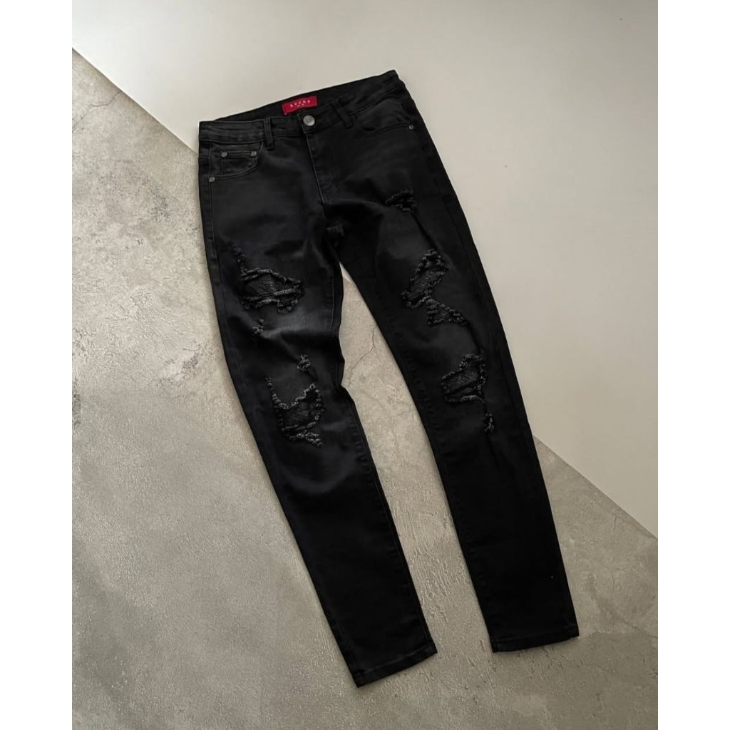 RUCAS SEASON 8 PYHTON LEATHER JEANS ORIGINAL CELANA RUCASCO LIMITED EDITION