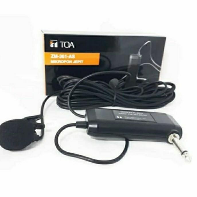 Mic Jepit Toa Original ZM-361 Kondenser Asli