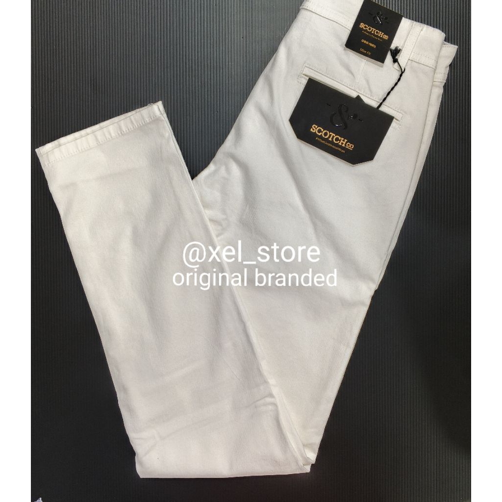 SCOTCH&CO celana panjang chinos SLIMFIT original brand