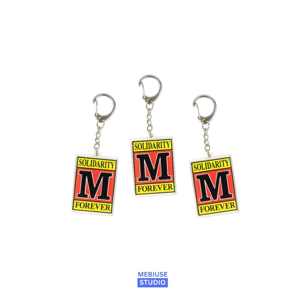 KEYCHAIN M SOLIDARITY FOREVER | KEYCHAIN TEKNIK MESIN | M SOLVER