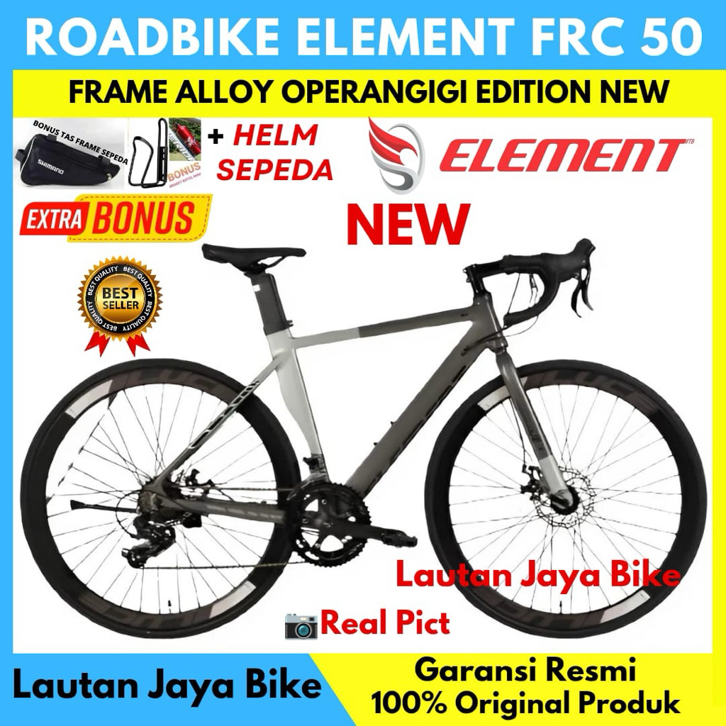 Sepeda Roadbike Element FRC 38/FRC 50 Model Terbaru Sepeda Balap 700c