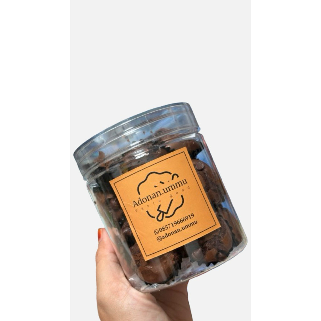 brownies cup (browcup brownies kering )