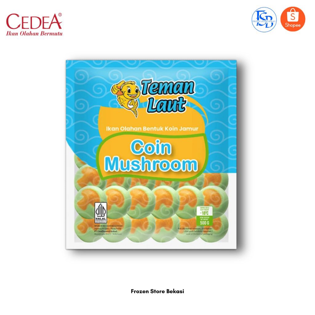 COIN MUSHROOM TEMAN LAUT 500GR