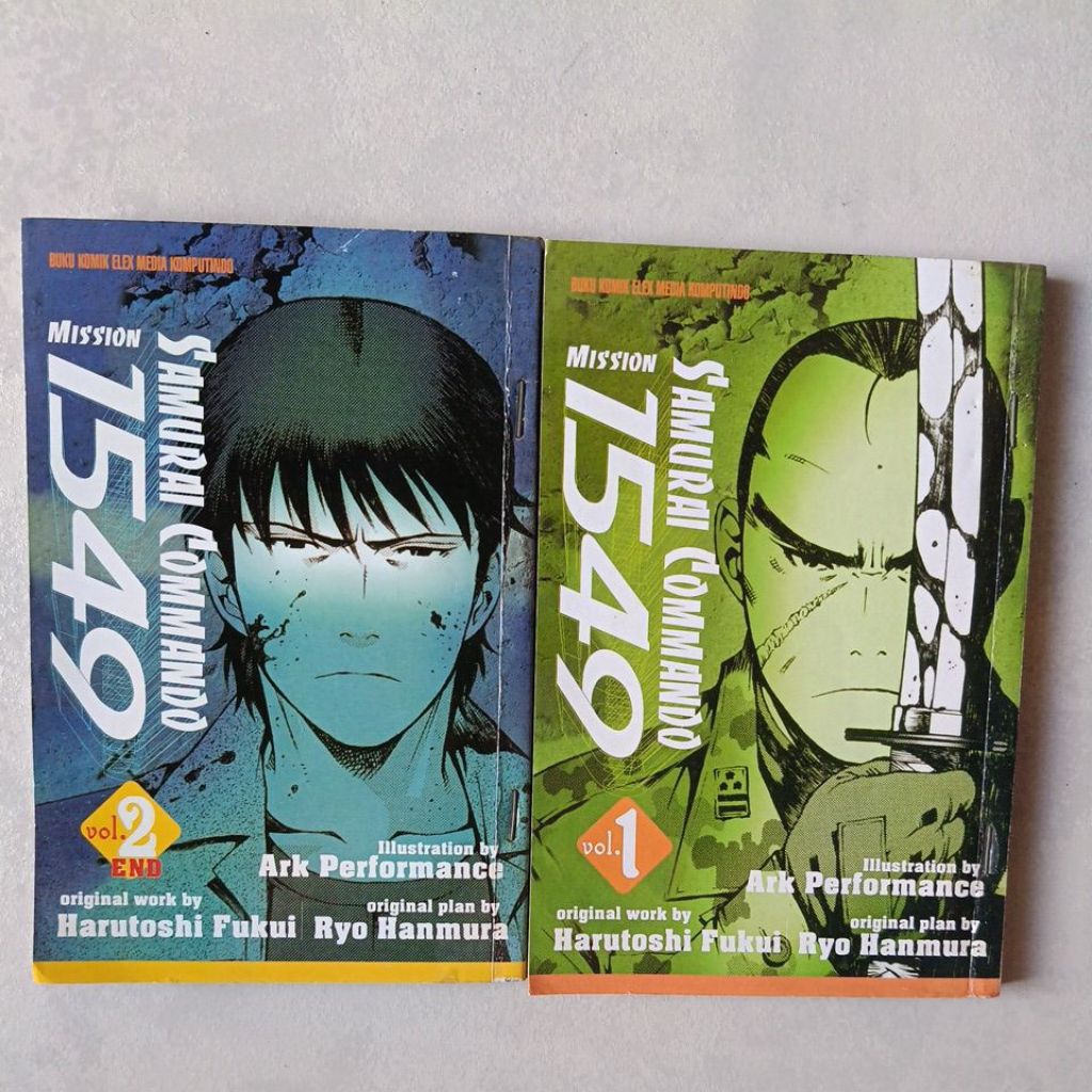 komik samurai commando mission 1549 1-2 tamat