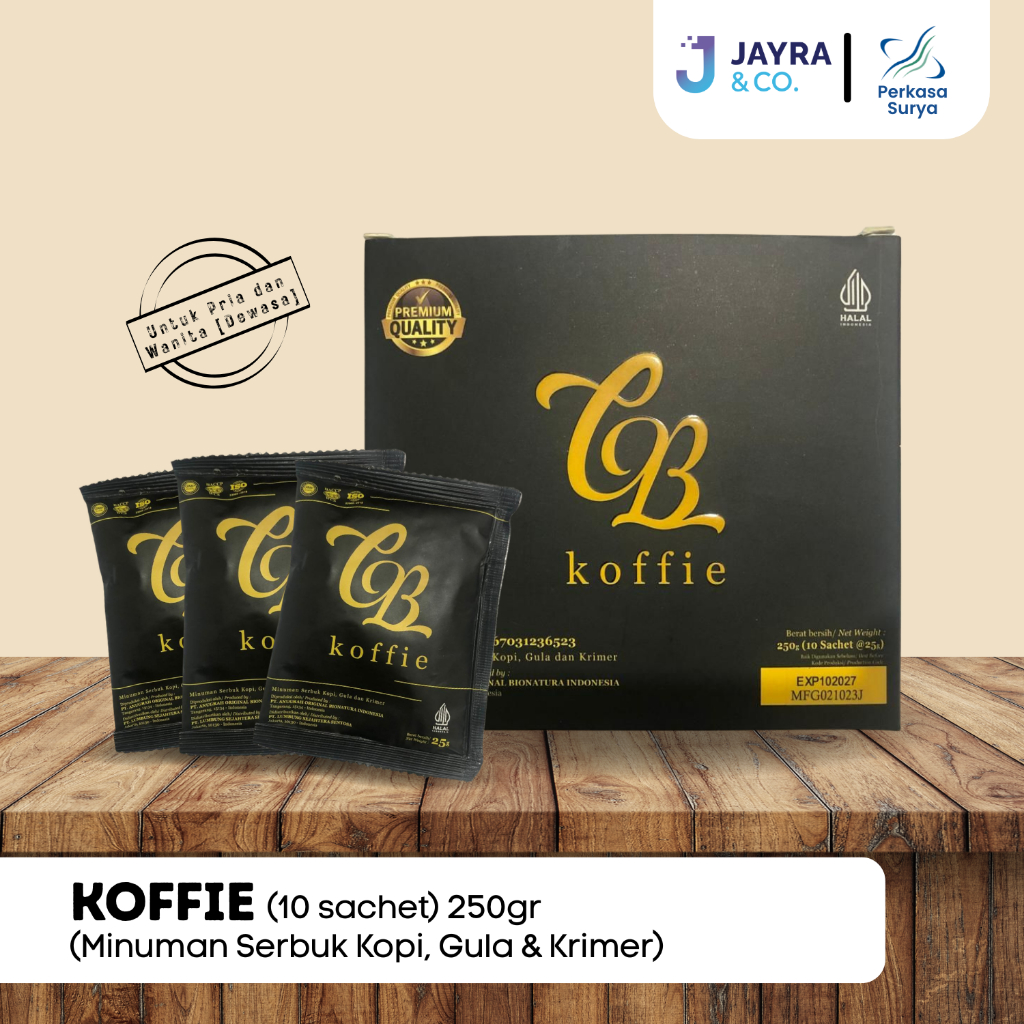 Koffie CB - Kopi Herbal Bubuk Pria Wanita Dewasa
