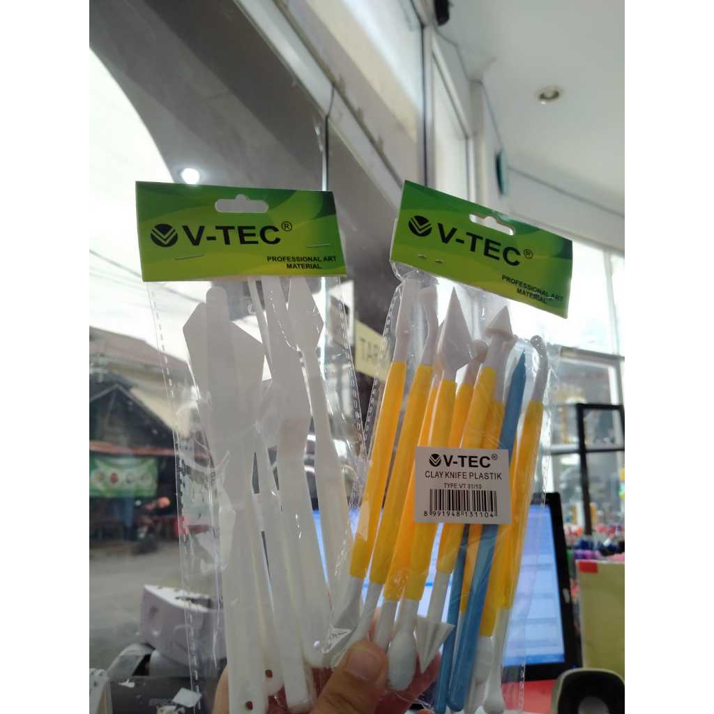 Alat Clay Tool Clay Knife Pisau Ukir CLAY V-TEC