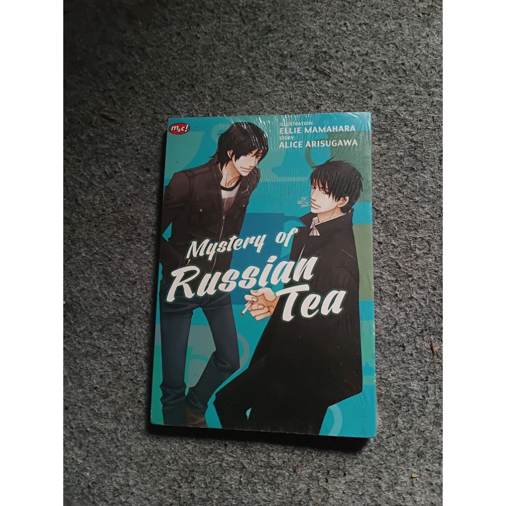 komik mystery of russian tea