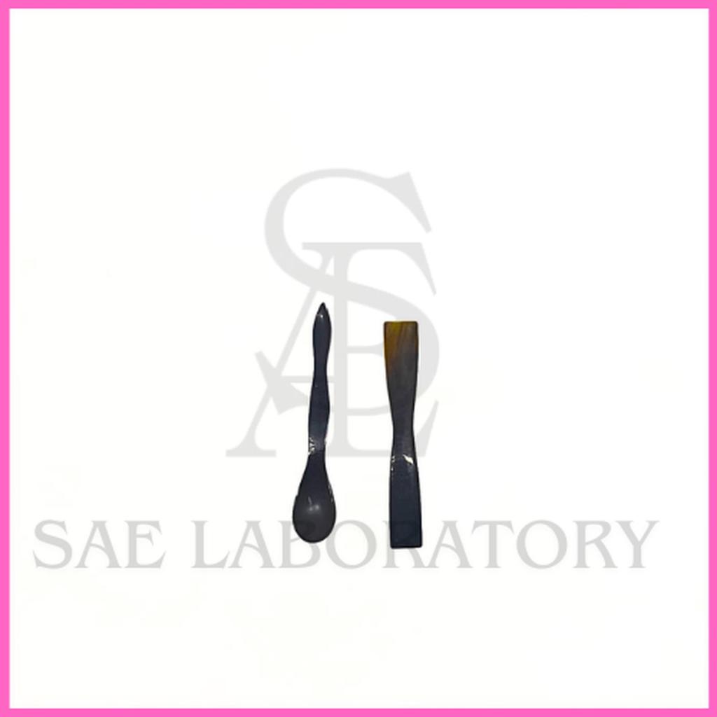 Sendok Tanduk / Spatula Tanduk / Spatel Tanduk / Horn Spoon – Alat Laboratorium Bahan Tanduk Sapi As