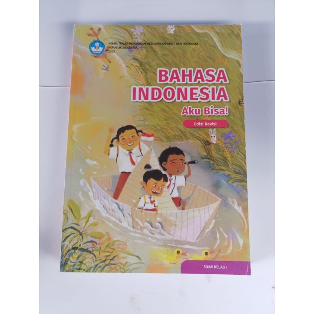 buku bahasa Indonesia kelas 1 SD Mendikbud BSE tahun 2023