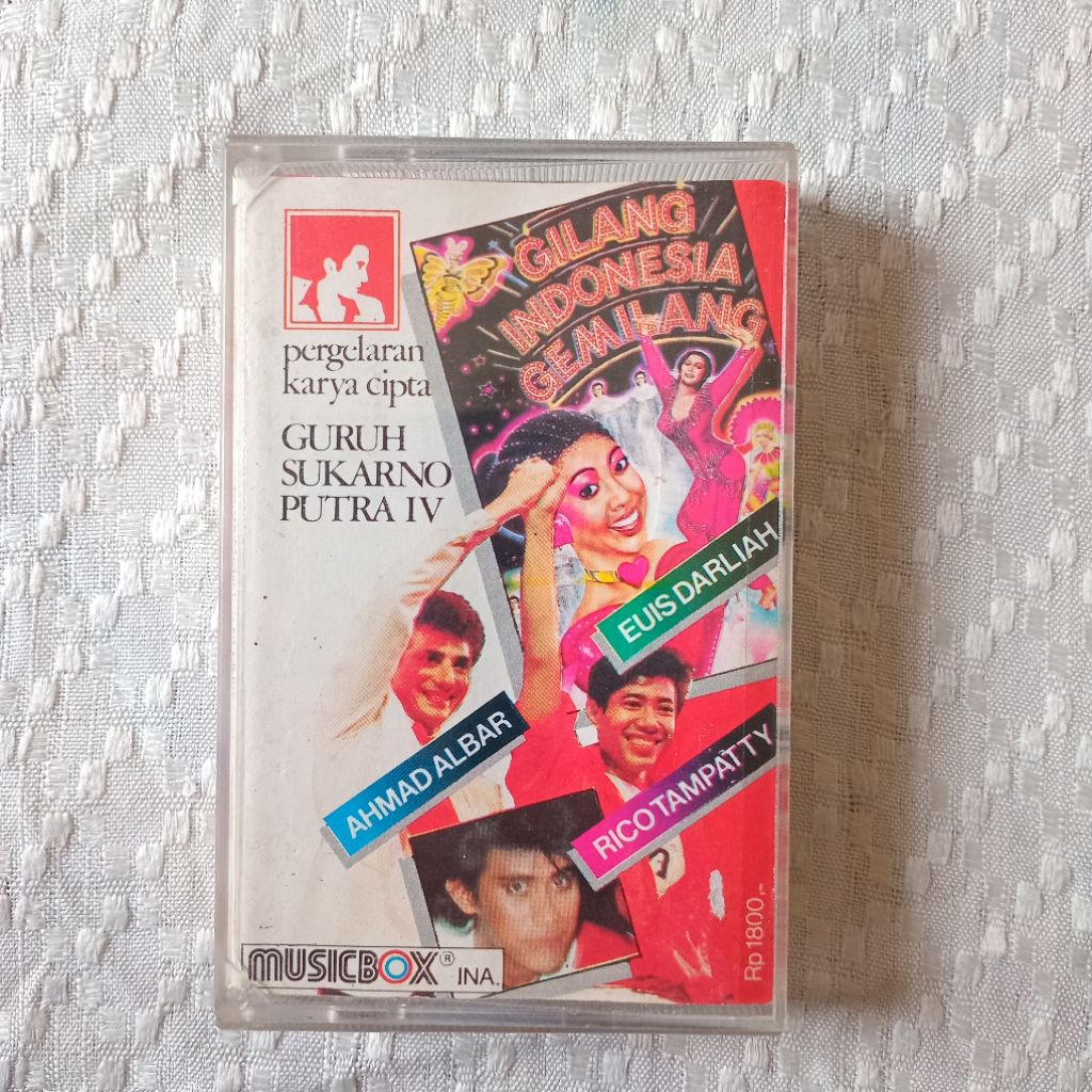 Kaset Pita Gilang Indonesia Gemilang - Guruh Sukarno Putra