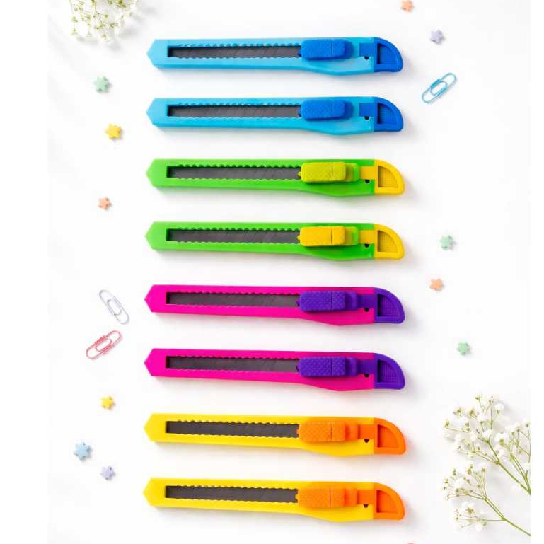 (1pcs) Cutter Pisau Kater JD J-300 / Cutter Murah Kokoh / Kater Murah / Kater Bagus / Pisau Cutter B