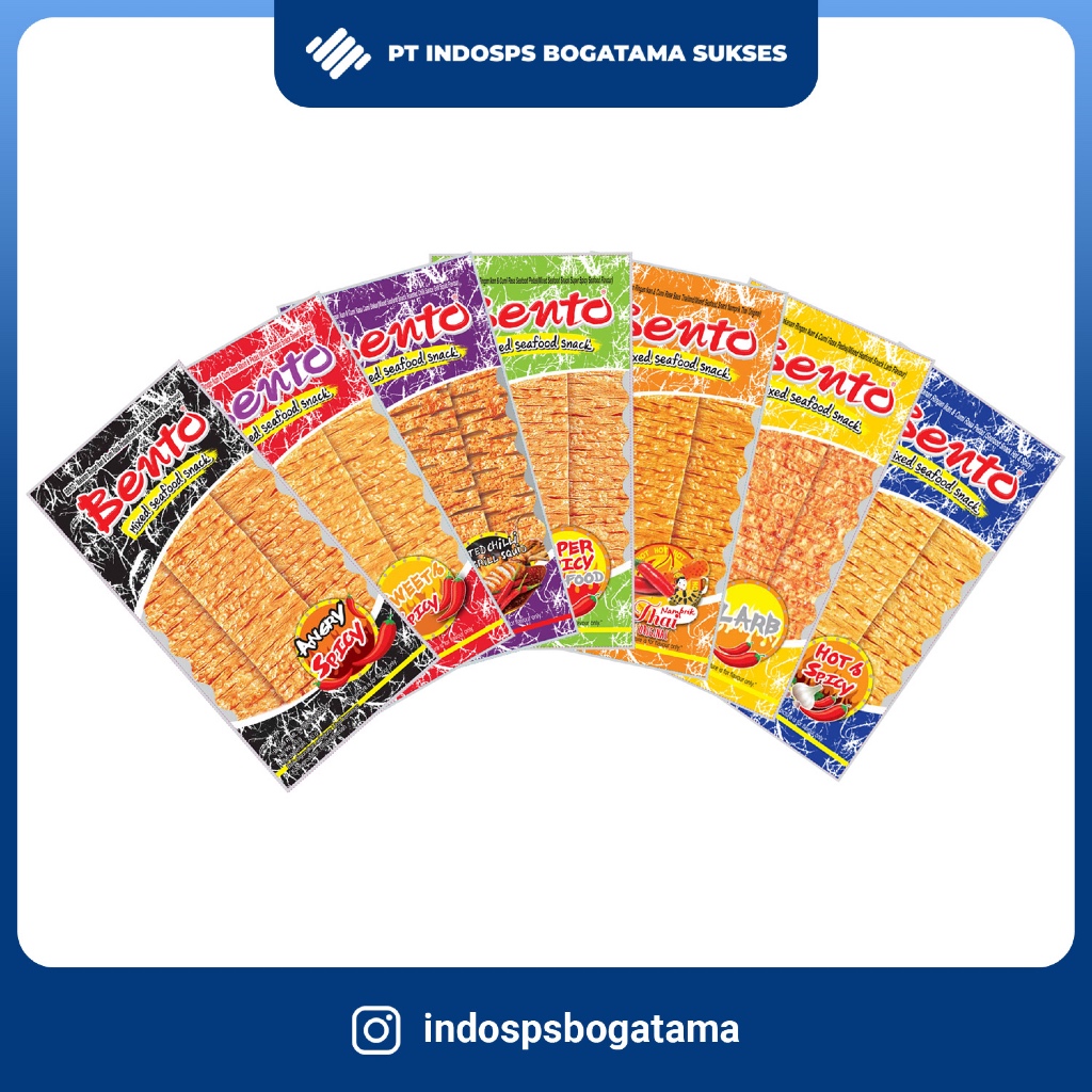 (SNACK HALAL) BENTO SEAFOOD SNACK THAILAND