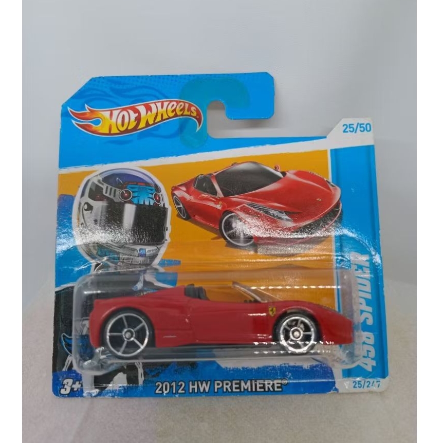 Hotwheels Ferrari 458 Spider
