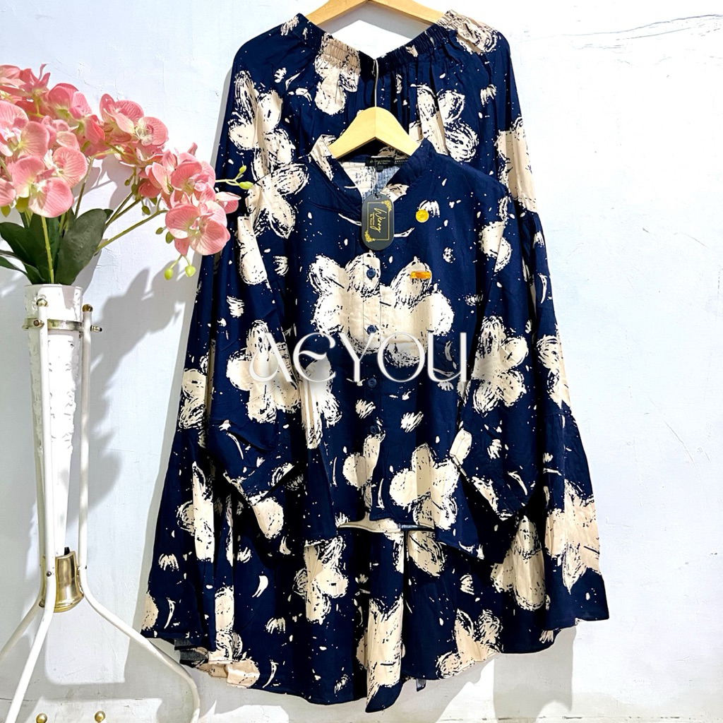 Setelan Rok Wanita Kekinian Bahan Rayon Twill Set Fashion Muslim Berhijab Jumbo