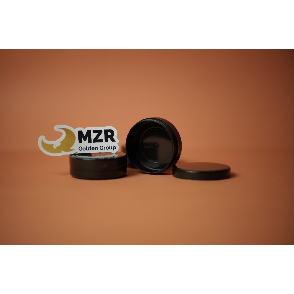 Pot POMADE wadah lulur pot lulur 50gr hitam