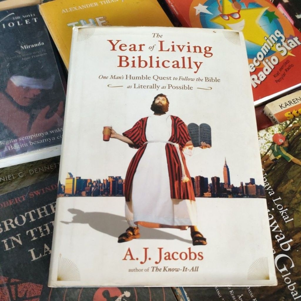 Buku The Year of Living Biblically by A.J. Jacobs