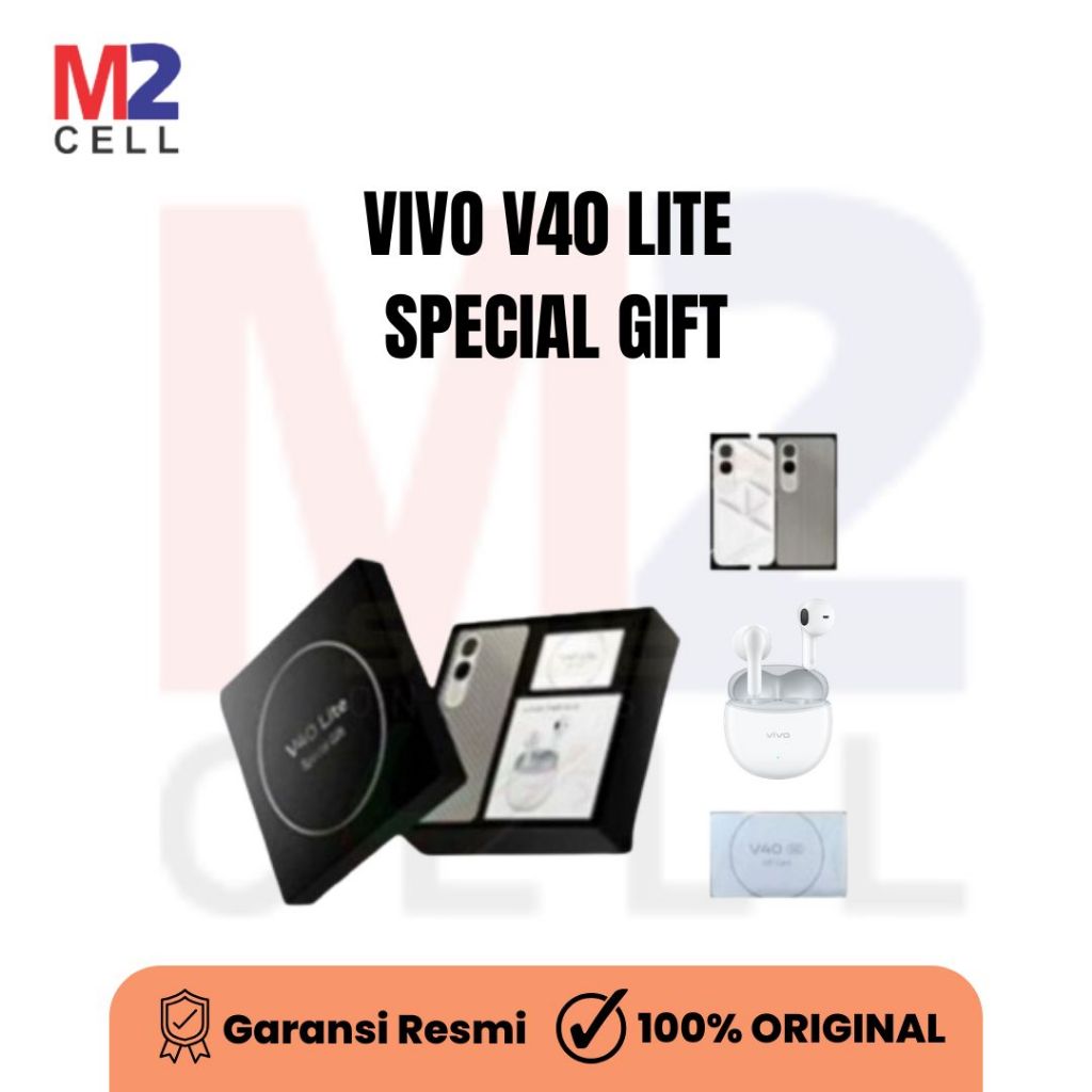 SPECIAL GIFT BOX VIVO V40 LITE ORIGINAL