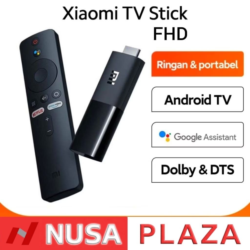 XIAOMI MI TV STICK ANDROID 9.0 FHD / SMART ANDROID BOX (KHUSUS MEDAN)