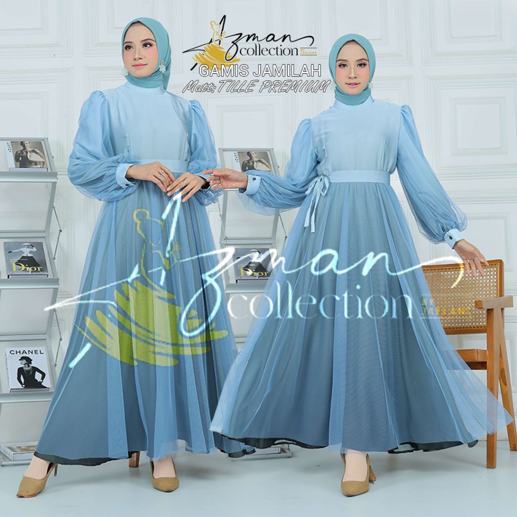 GAMIS JAMILAH - GAMIS CANTIK - GAMIS DEWASA - GAMIS GRADASI PREMIUM - GAMIS GRADASI TILE CANTIK