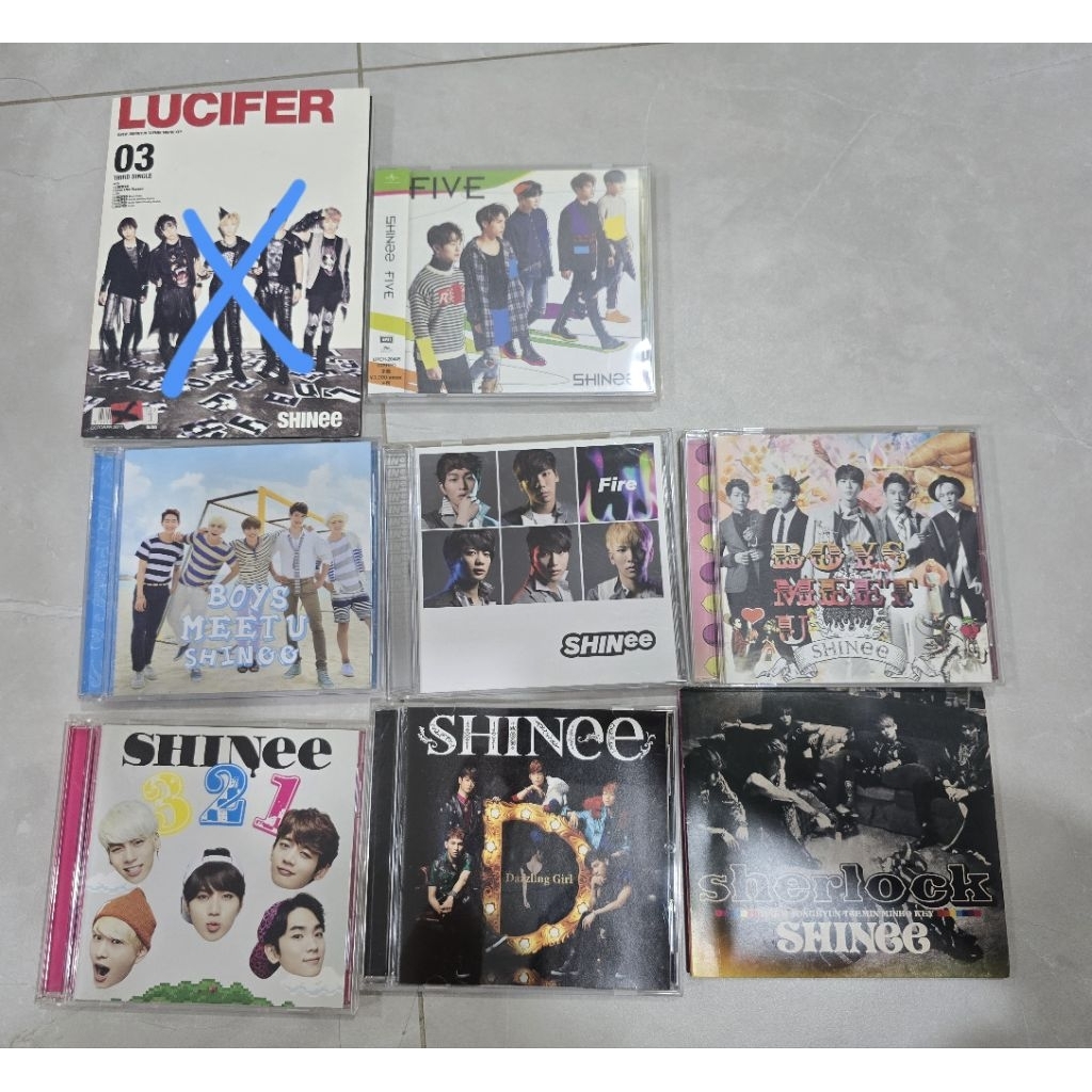 WTS SHINee PRELOVED ALBUM ONEW JONGHYUN KEY MINHO TAEMIN