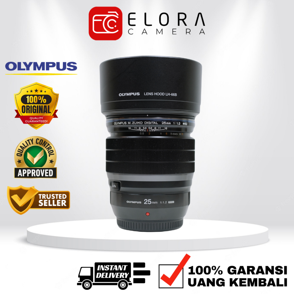 Olympus M.Zuiko 25mm F1.2 Pro / Lensa Olympus M Zuiko 25 mm F 1.2 Pro