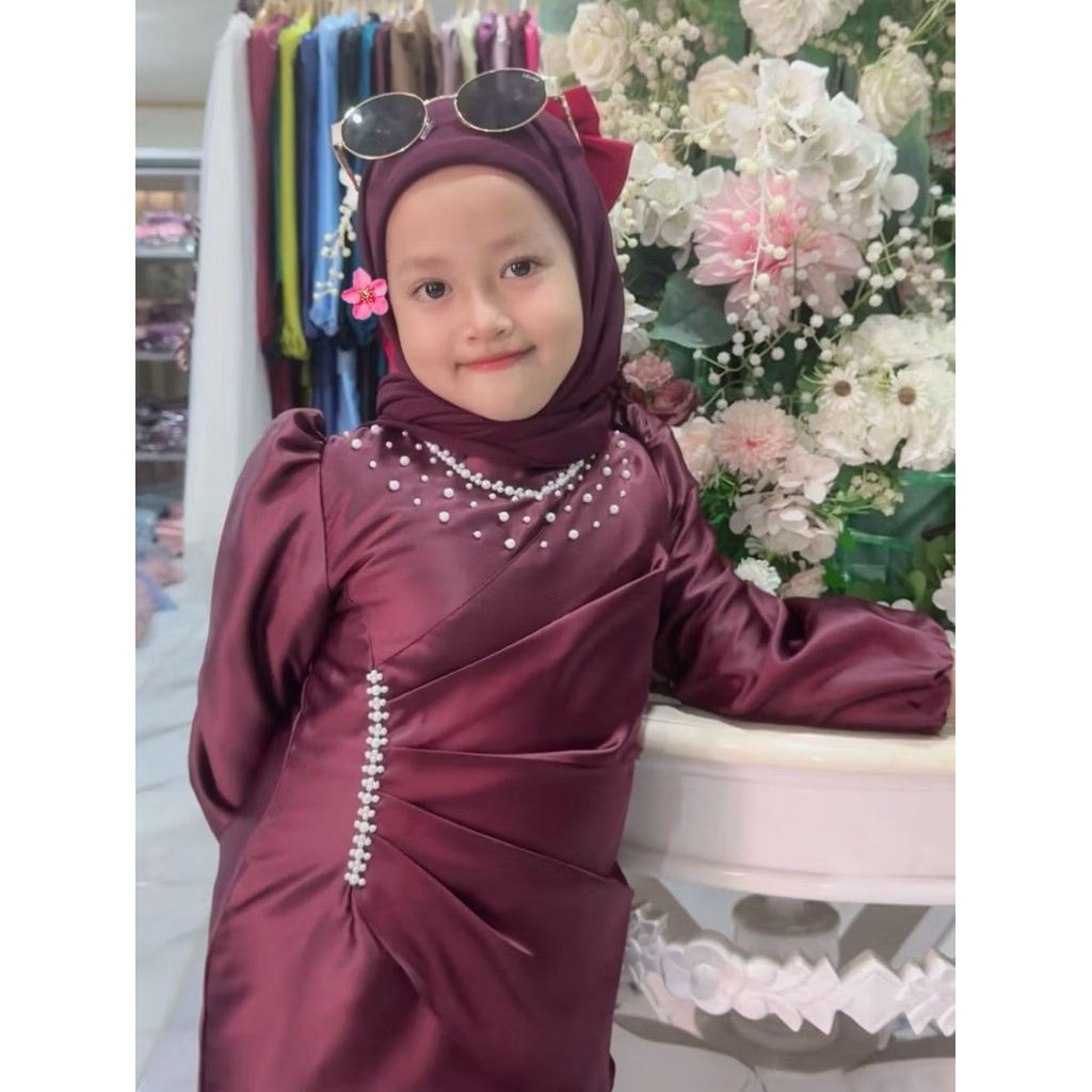 TERVIRAL Emily kids // Dress anak VIRAL dress mermaid baju pesta anak // dres malaysia anak by ienje
