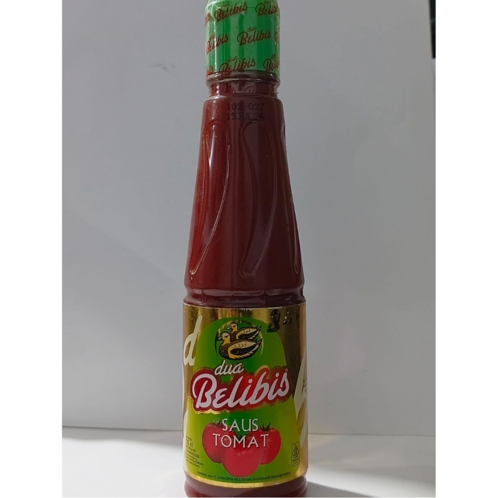 Dua Belibis Saus Tomat 135ml Saus Tomat Asli Manis Segar Cocok untuk Mie Bakso Gorengan