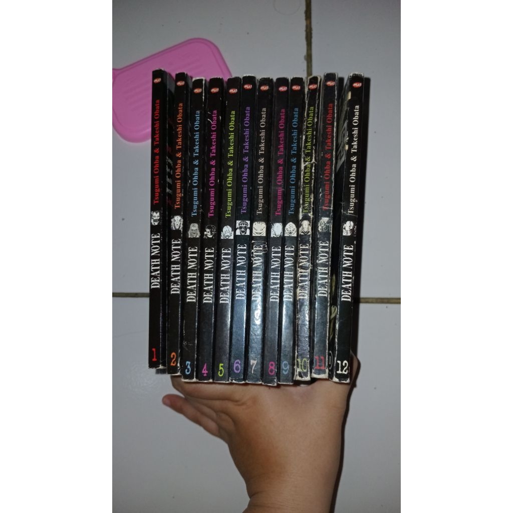 [PRELOVED] KOMIK DEATH NOTE LENGKAP 1-12