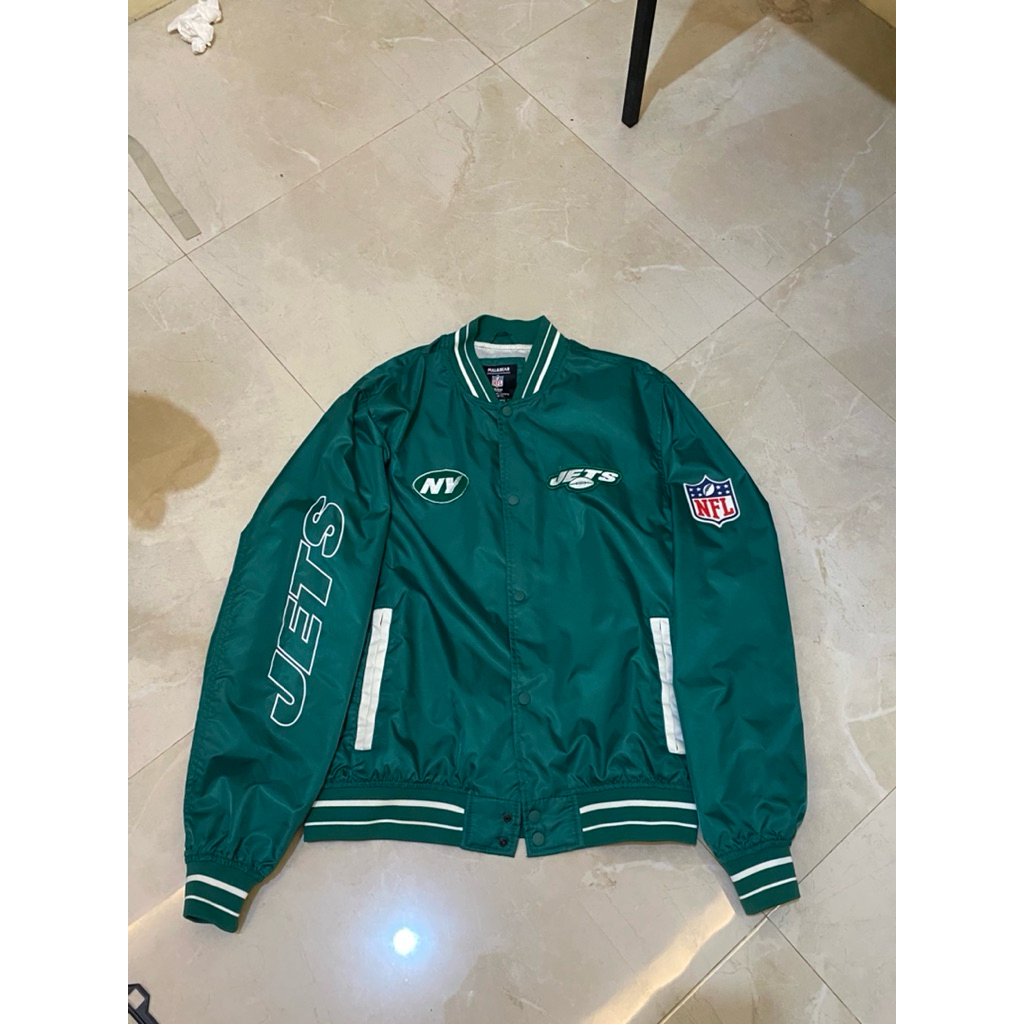 pull and bear nfl jacket